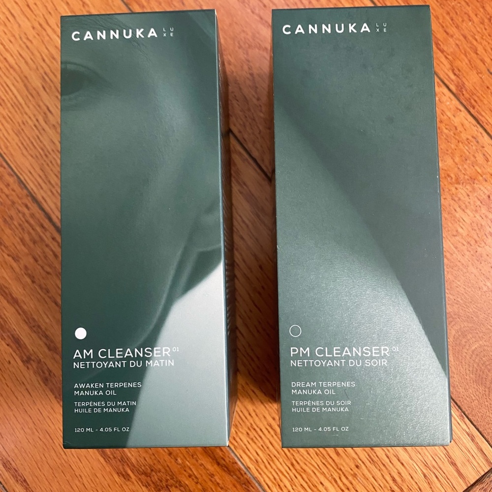 💖3/$45💖 AM/PM Cleanser Set - Cannuka Luxe